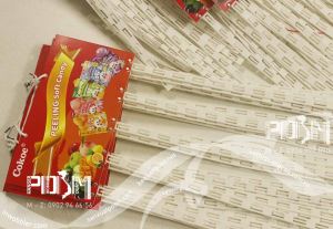 Bảng treo dây nhựa treo sản phẩm kẹo trái cây 3D lột vỏ Cokoc