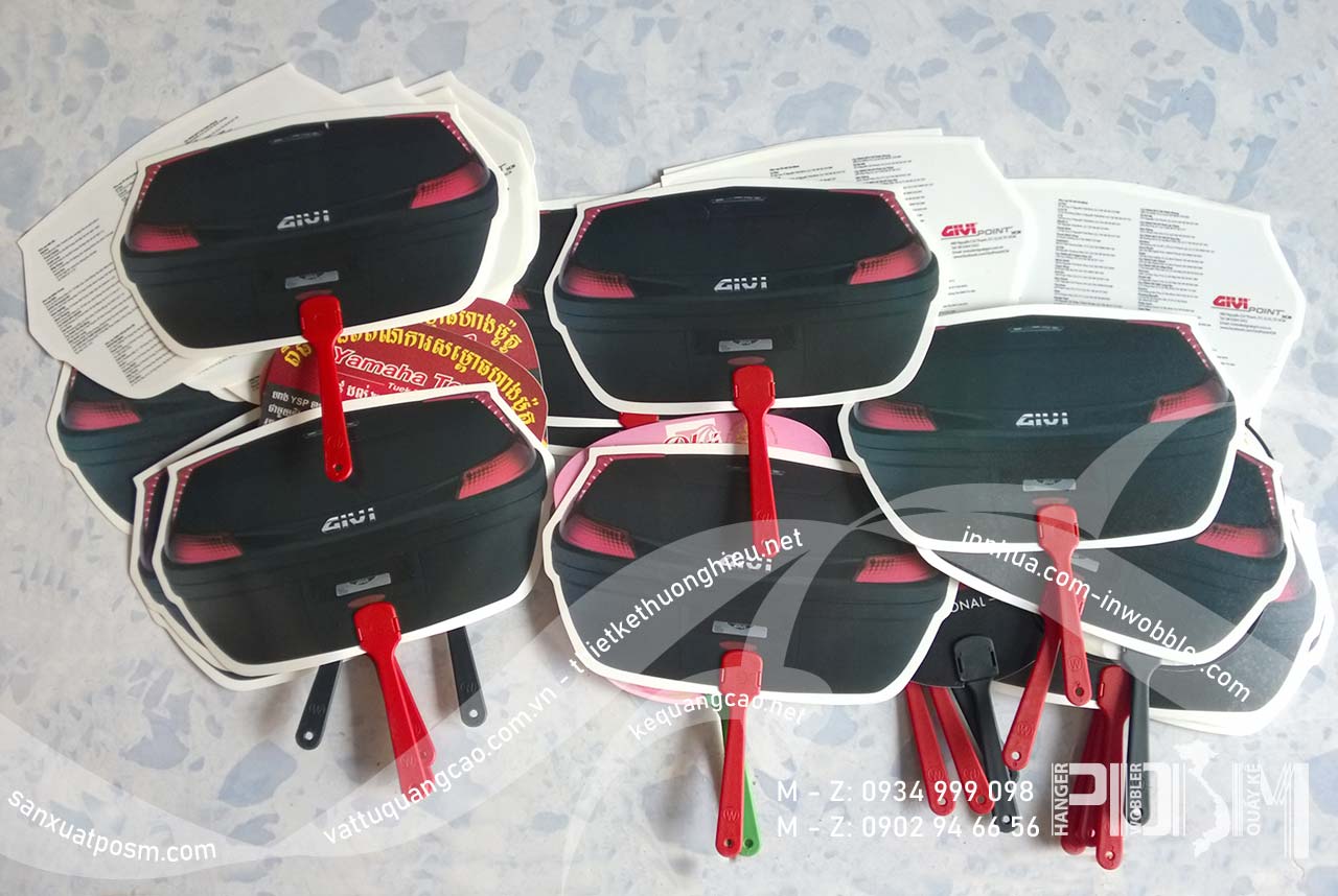 Sản xuất in quạt nhựa GIVI